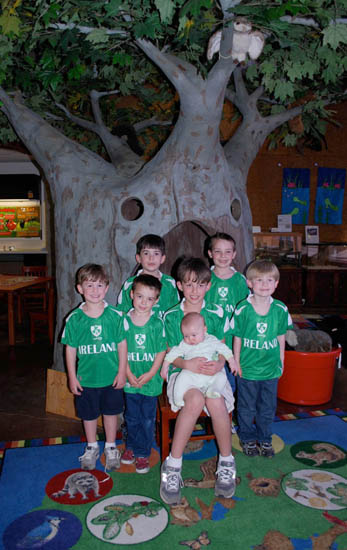 I donated a tree in Noel’s memory to the Peter and Mary Muth Interpretive Center on Newport’s Back Bay. We often took the boys to the Science Center there. The tree, dubbed “the Granda Tree,” was dedicated with all seven grandsons present in March 2011.